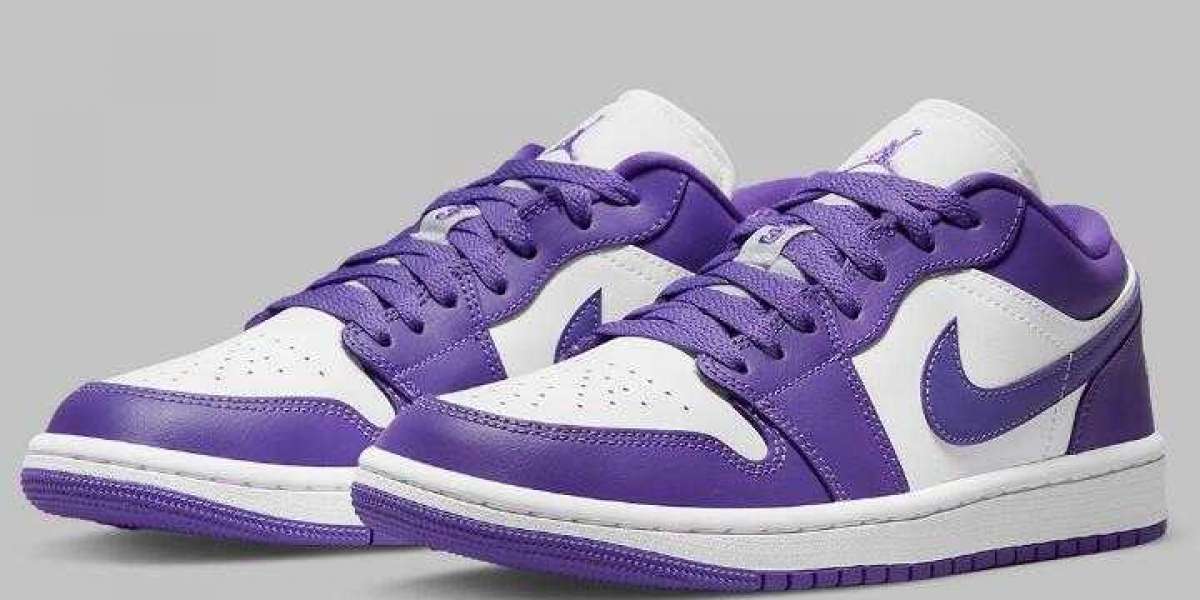 The Air Jordan 1 Low Psychic Purple Coming on the way