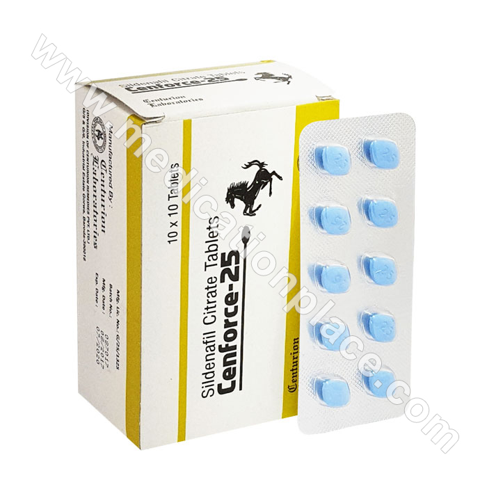 Cheap Cenforce 25 Mg (Sildenafil) Tablets @ Wholesale Price