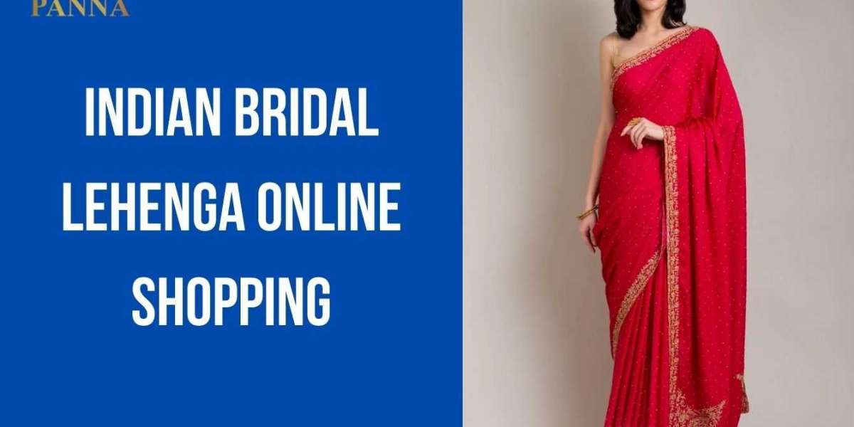 Indian Bridal Lehenga Online Shopping - Panna Sarees