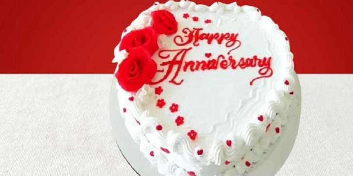 Online Heart Shaped Cakes Delivery for Anniversary