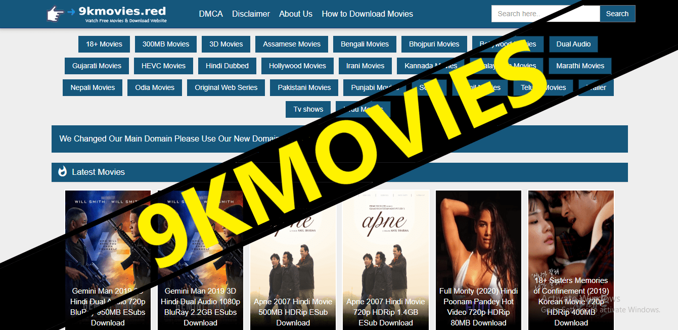 9kmovies - Working Links, Alternatives, Is It Free?