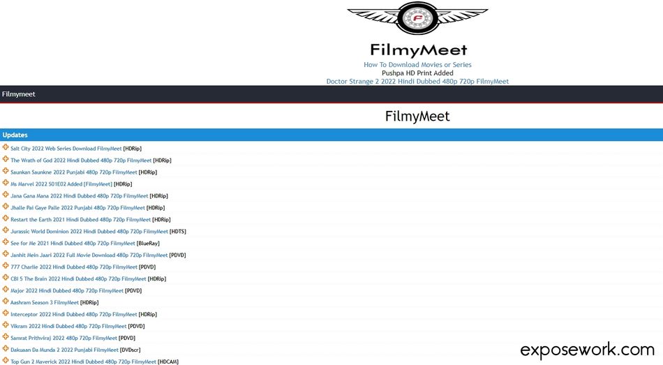 FilmyMeet,Filmyzilla.in,FilmyMeet.Com,Filmy meet,FilmyMeet5, FilmyMeet2022- Download Latest Bollywood,Telugu, Hollywood Movies- Expose Work