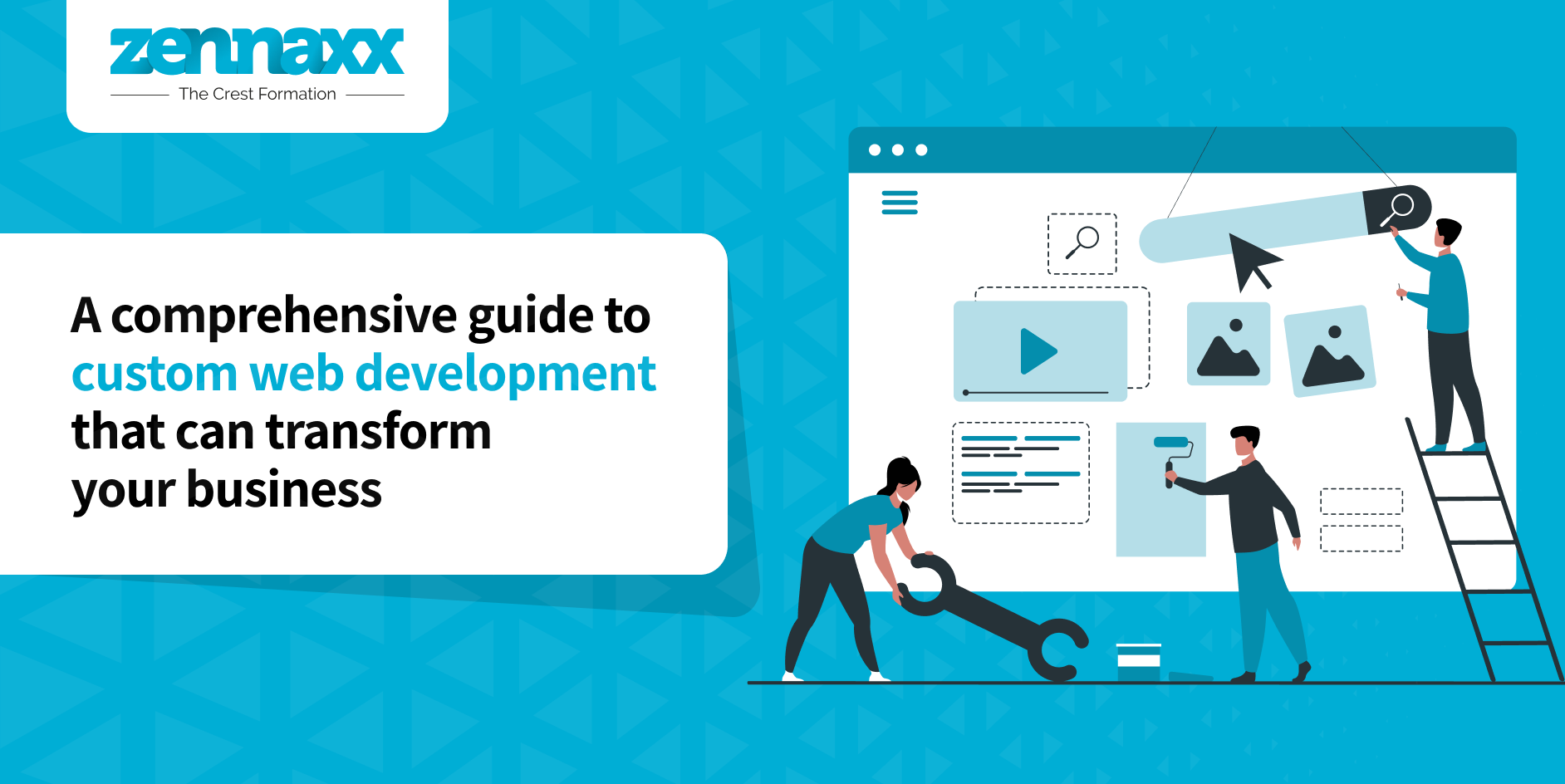 A comprehensive guide to custom web development that can transform your business