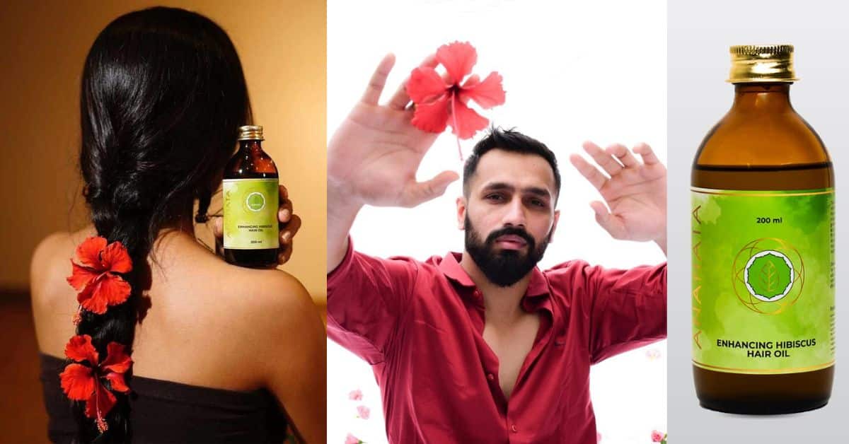 Enhancing Hibiscus Hair Oil For Hair Growth- Anahata Organic