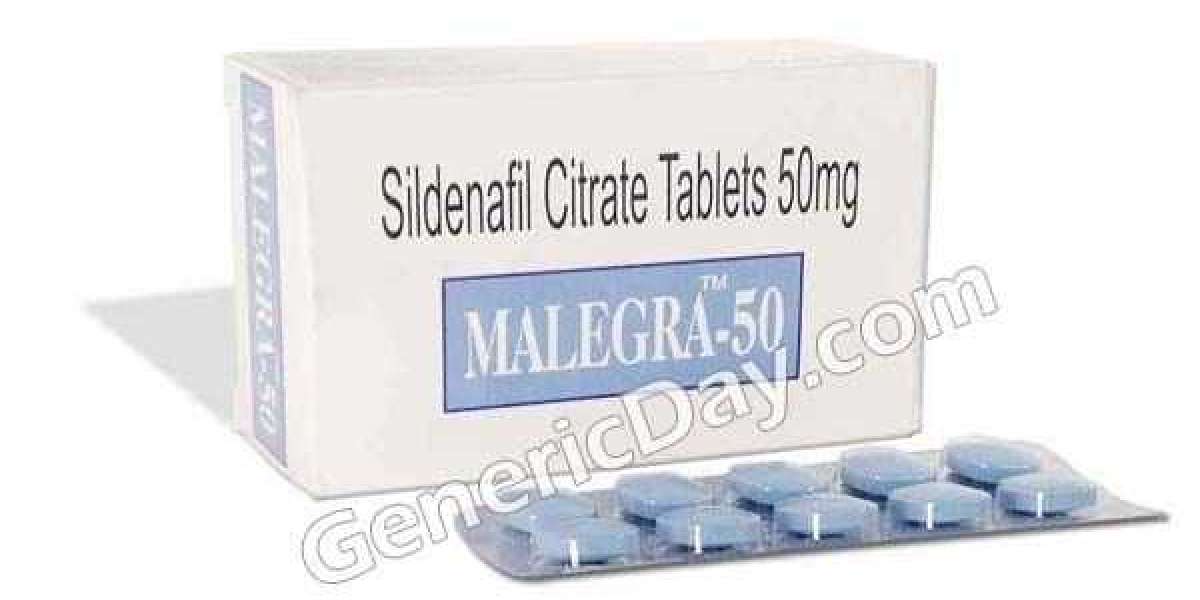 Malegra 50 Mg Tablet - One of the Best Affecting Treatment for Weak Erection