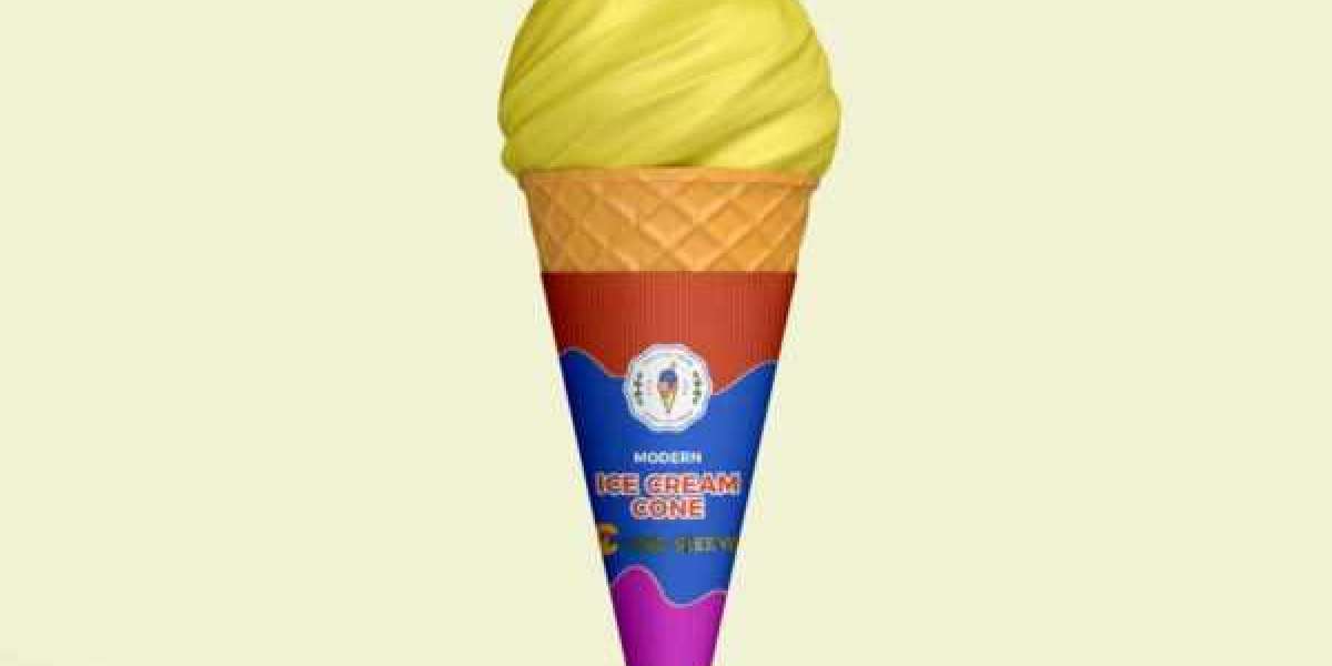 Custom Printed Ice Cream Cone Sleeves