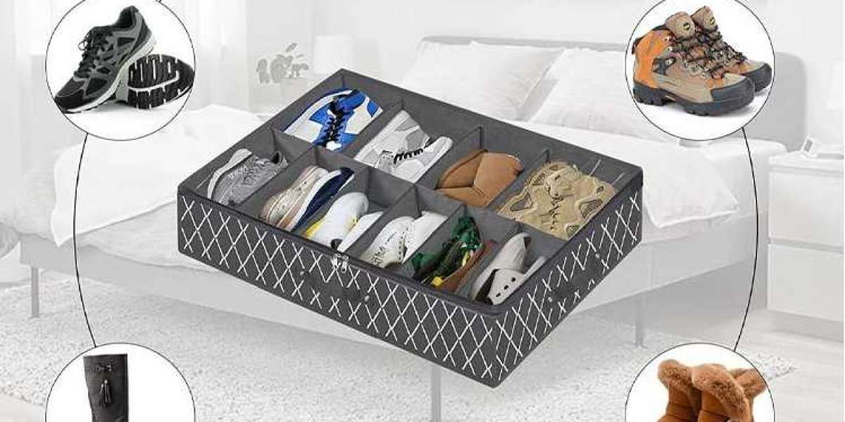 How to under the bed storage for shoes best