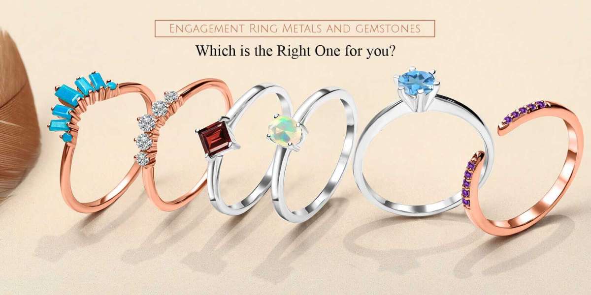 Engagement Ring Metal and Gemstones: Which is the Right One for you?