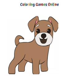How to Draw a Dog: a Step-by-Step Guide for Children and Newbies - Coloring Games Online