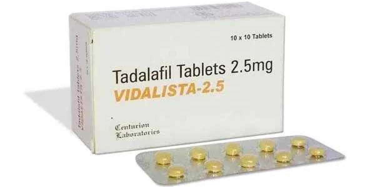 Vidalista 2.5 mg medicine  - Description , Uses , Prices , Side effects