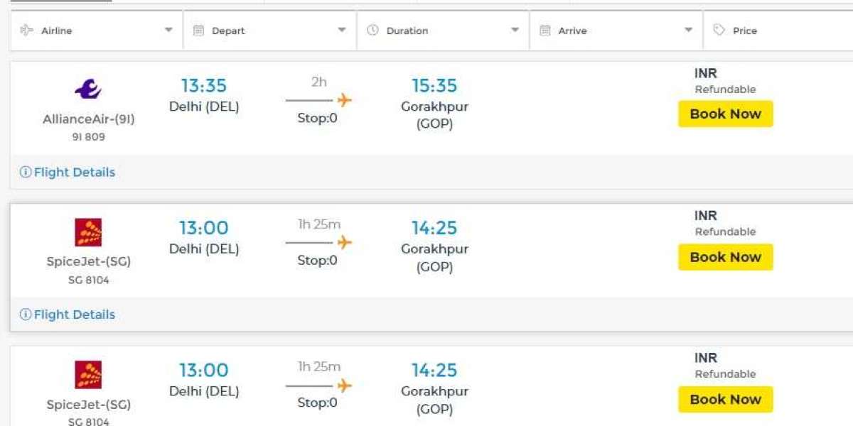 Book Cheap Delhi to Gorakhpur Flight Ticket price - Adotrip