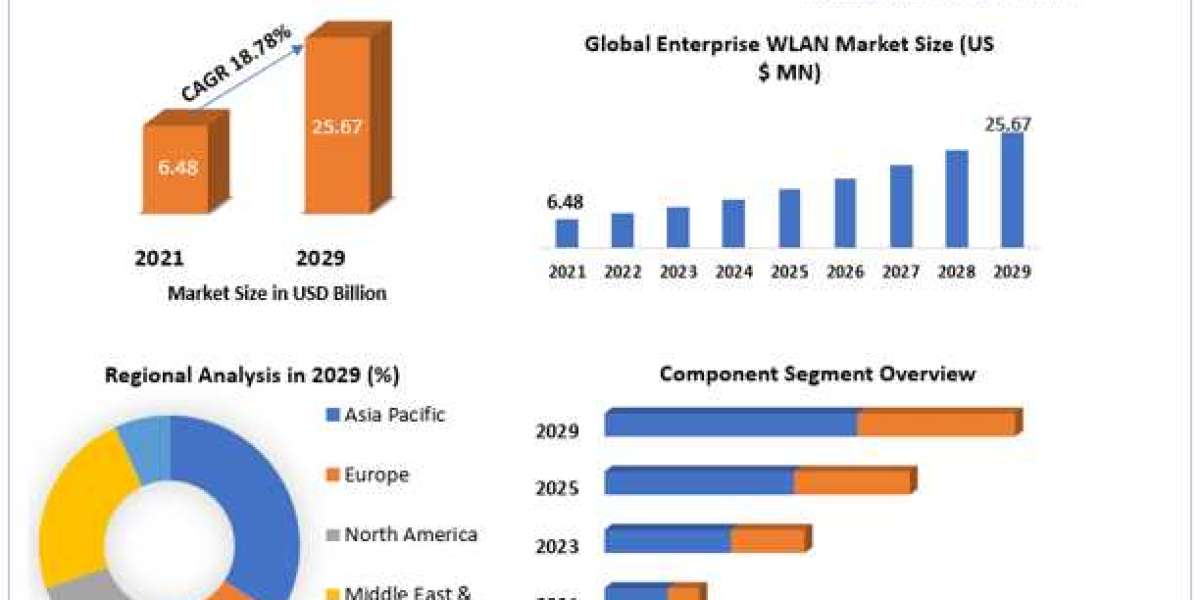 Enterprise WLAN Market Application and Geography Trends, Business Trends, Size, Growth and Forecast To 2029