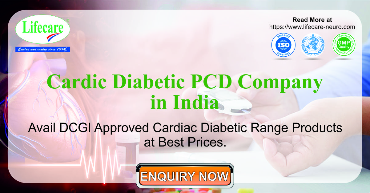 Top #1 Cardiac Diabetic Pcd Company | Anti Diabetic Products in Pcd Company | Inquire Now