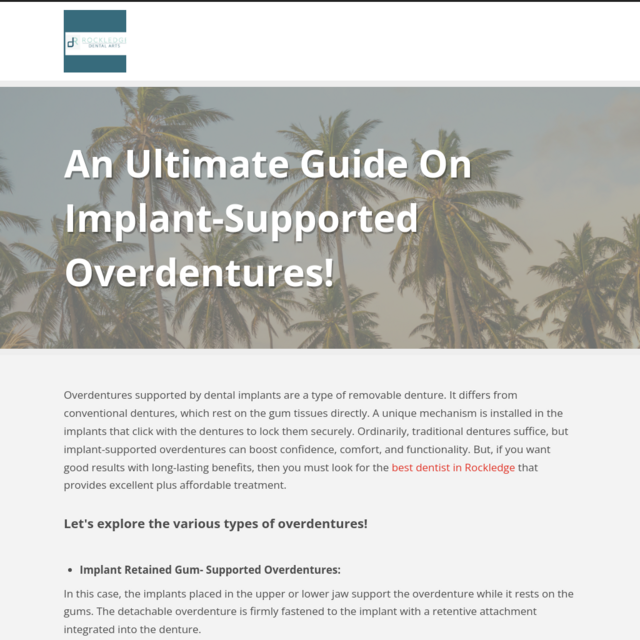 An Ultimate Guide On Implant-Supported Overdentures!