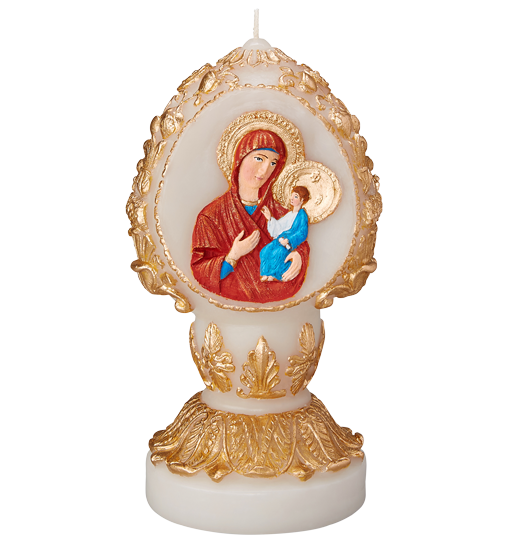 Madonna And Child Jesus Candle (Large) - Artostyle