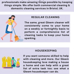 Home Cleaning Company - Gleem Cleaning | Visual.ly