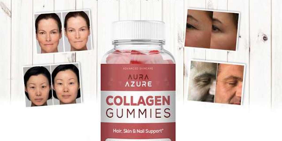 Aura Azure Collagen Gummies- Reduces Wrinkles! Order Now