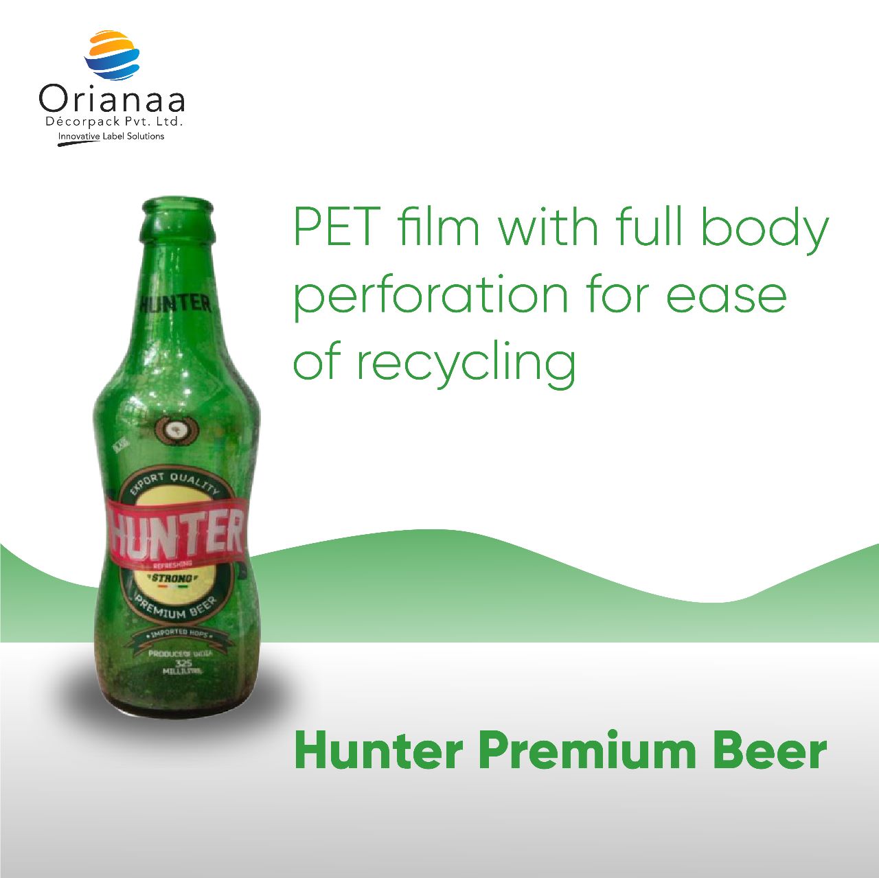 Recyclable PET Film with Full Body Perforation | Orianaa Decorpack