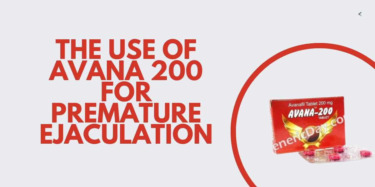 The use of Avana 200 for premature ejaculation