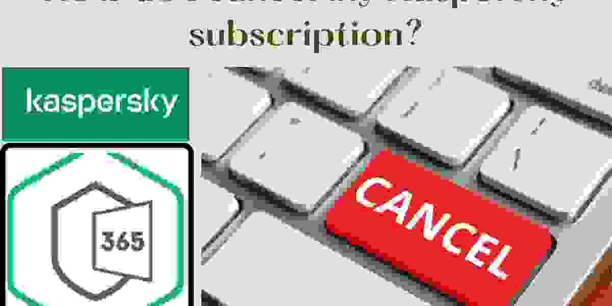How can I cancel my Kaspersky Subscription? 