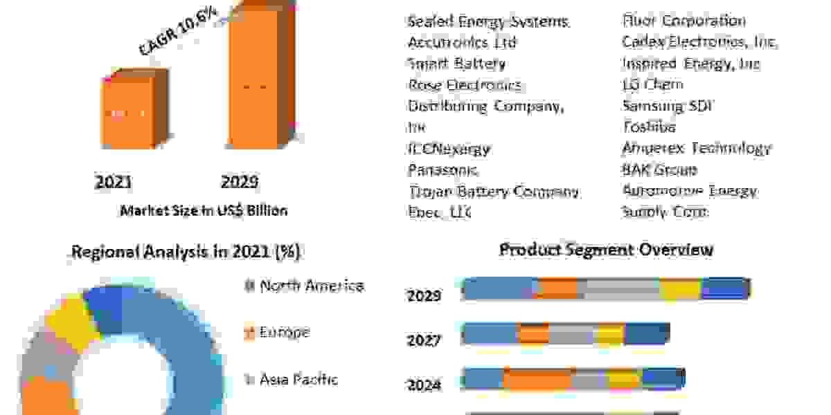 Smart Battery Market Business Strategies, Revenue and Growth Rate Upto 2029