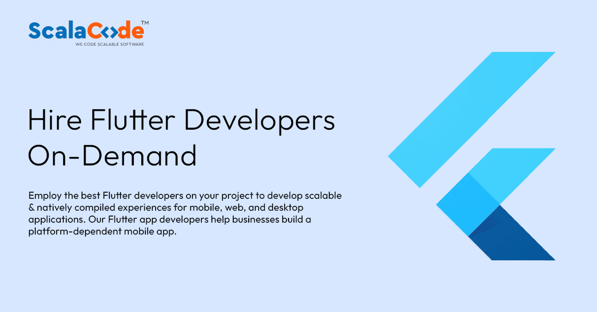 Hire Best Flutter App Developers from India