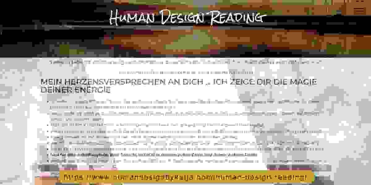 Human Design Reading - HumanDesignKatja