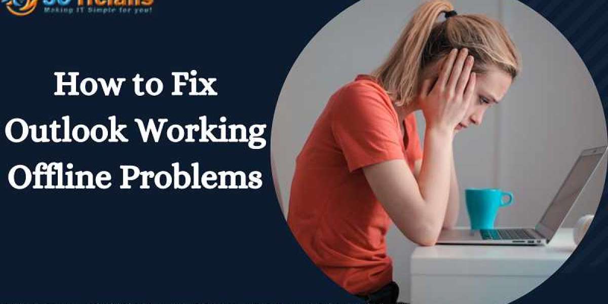 How to fix outlook working offline problems