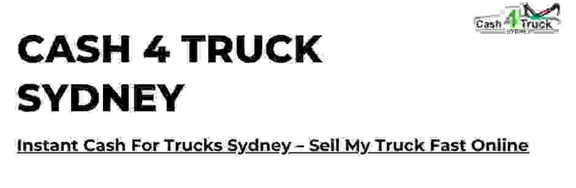 Cash 4 Truck Sydney Cover Image