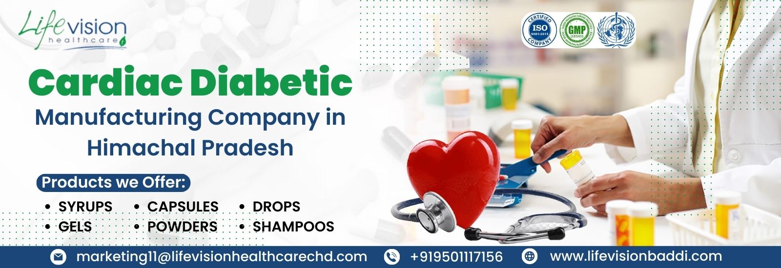 Cardiac Diabetic Products Manufacturing Company in Himachal Pradesh