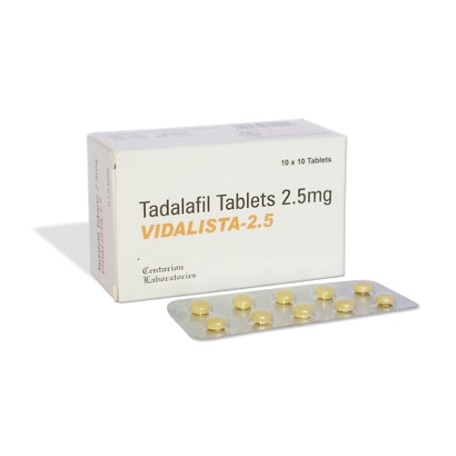 Buy Vidalista 2.5 Mg Online: Best Reviews, Use, Dosage