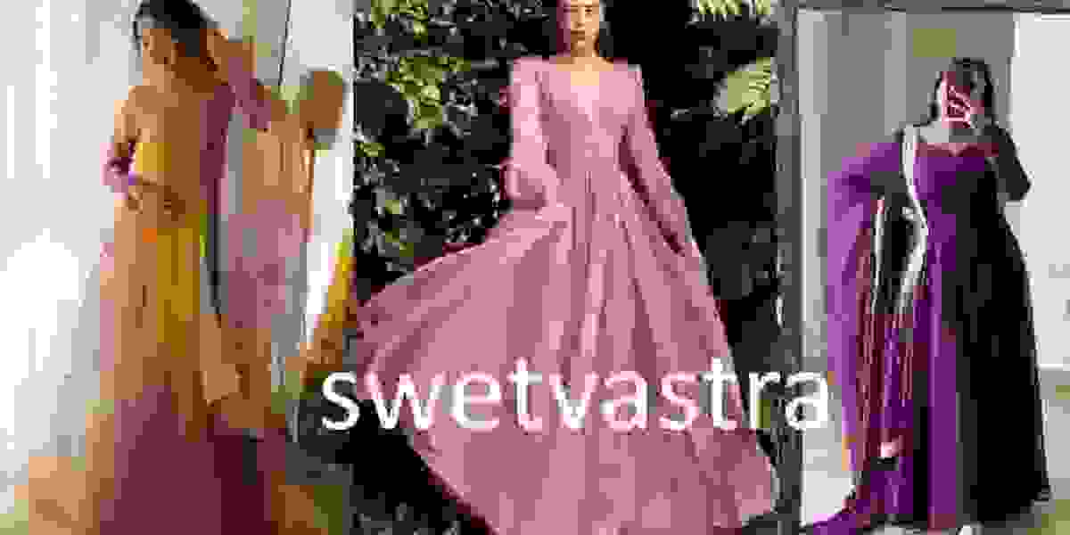 Discover Elegance and Style with Swetvastra’s festive gown Collection