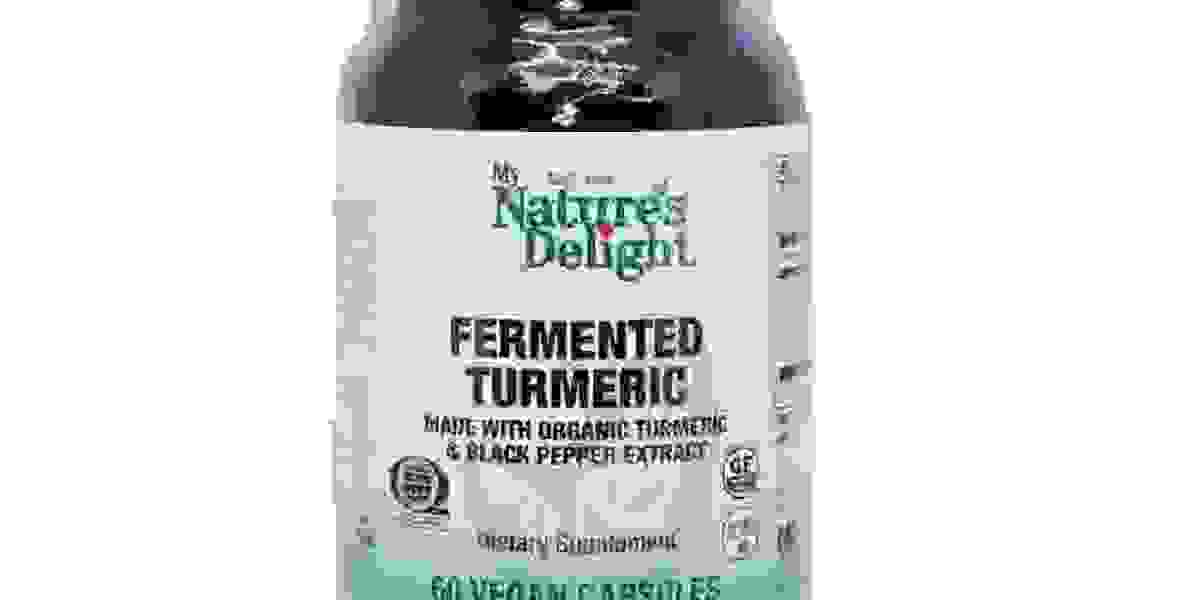 Fermented Turmeric – Made With Organic – 60 Vegan Caps: Unlocking the Power of Nature for Optimal Health