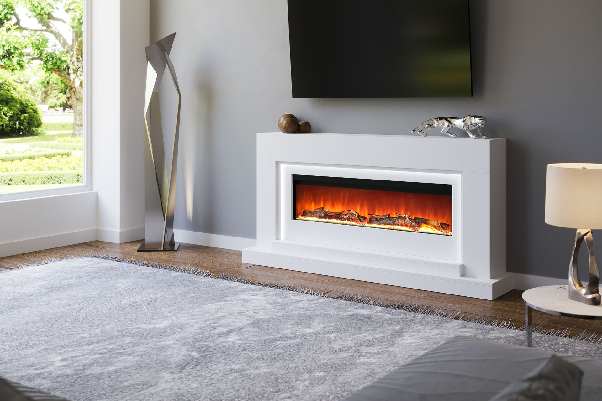 Get Modern Electric Fireplaces in UK