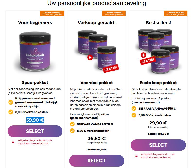 Keto Xplode Nederlands (Beoordelingen) - Ketoxplode Gummies Ervaringen! Prijs