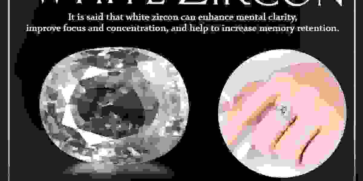Buy Natural White Zircon Stone Online At Best Price