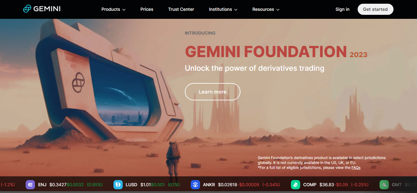 Gemini Login - Start Secure Trading