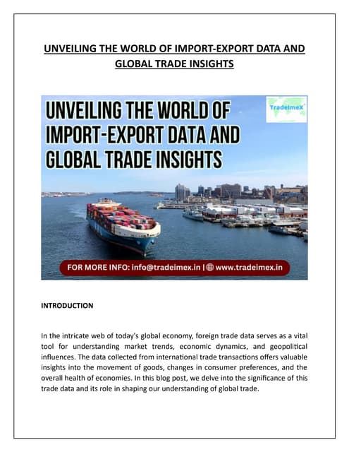 UNVEILING THE WORLD OF IMPORT-EXPORT DATA AND GLOBAL TRADE INSIGHTS.pdf