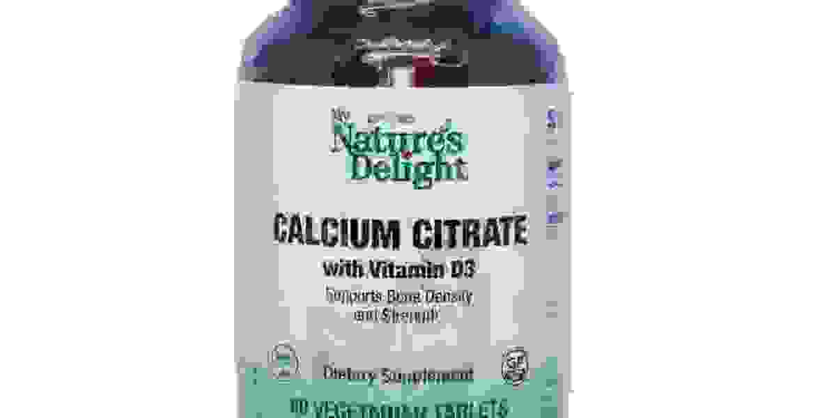 Unlocking the Benefits of Calcium Citrate with Vitamin D3 – 60 Veg Tabs