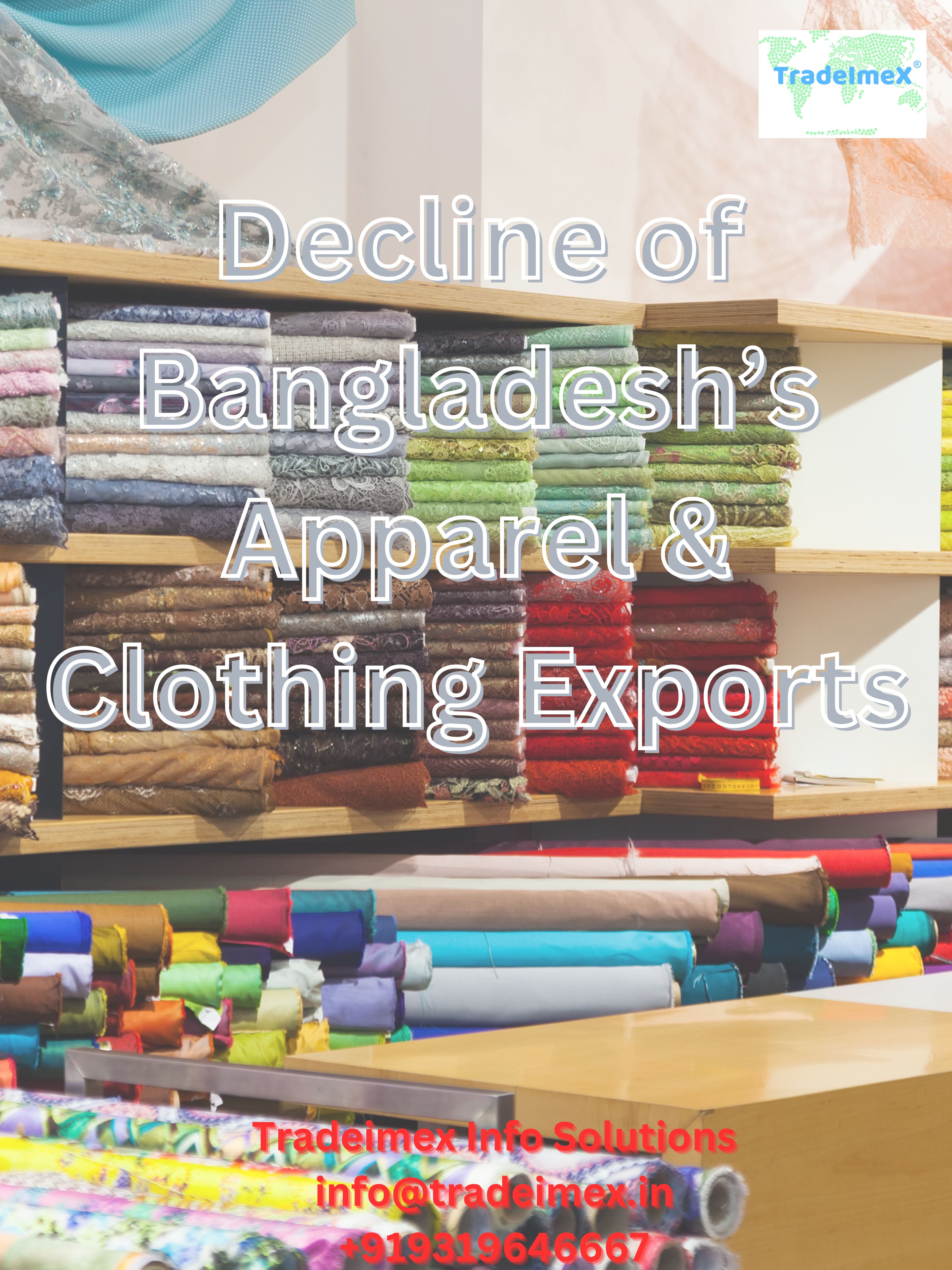 The Decline of Bangladesh’s Apparel & Clothing Exports in Jan-May 2023  | Zupyak