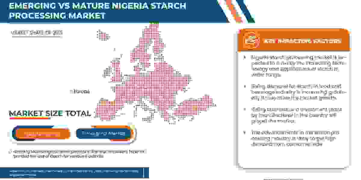 Nigeria Starch Processing Market Latest Trend, Share Analysis, Growth, and Application