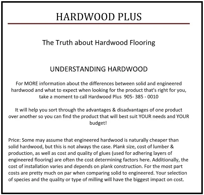 Hardwood floors Hamilton