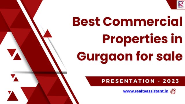 Best Commercial Properties in Gurgaon for sale (3) (2).pptx