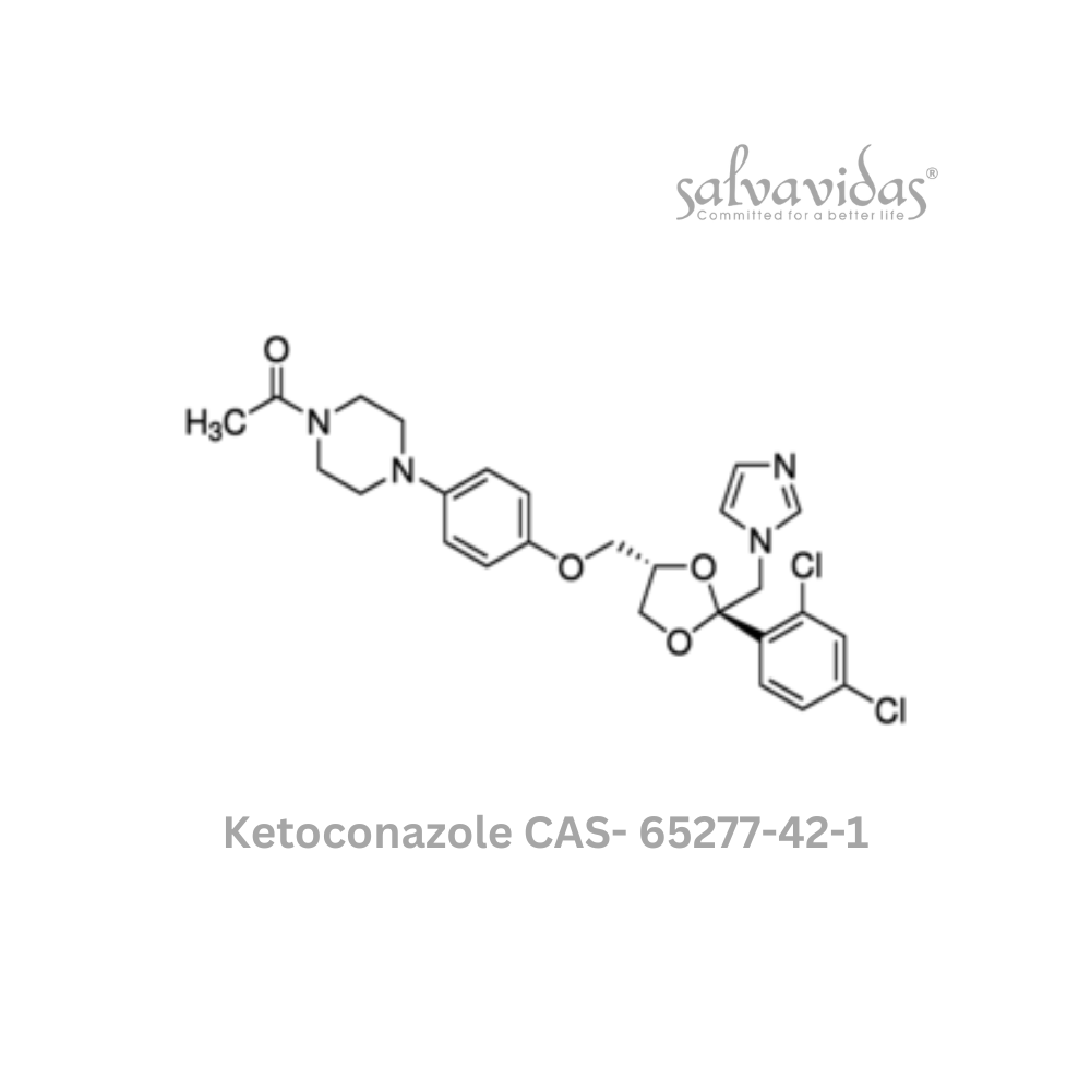 Ketoconazole API Exporter In India| CAS 65277-42-1