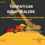 Tirupati car scrap dealer Profile Picture