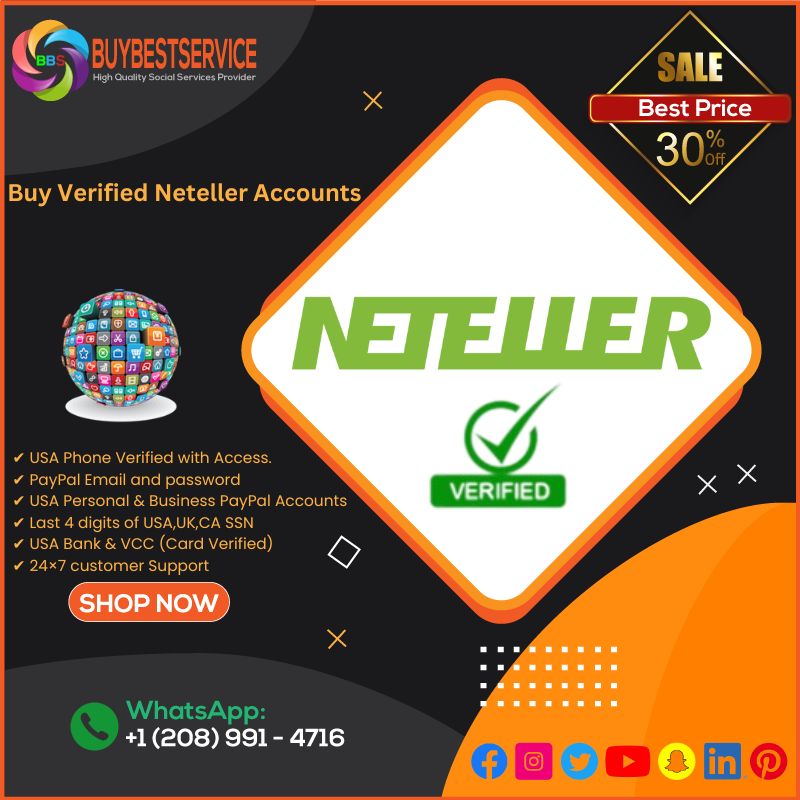 Buy Verified Neteller Accounts - 100% safe & Full Verified Accounts