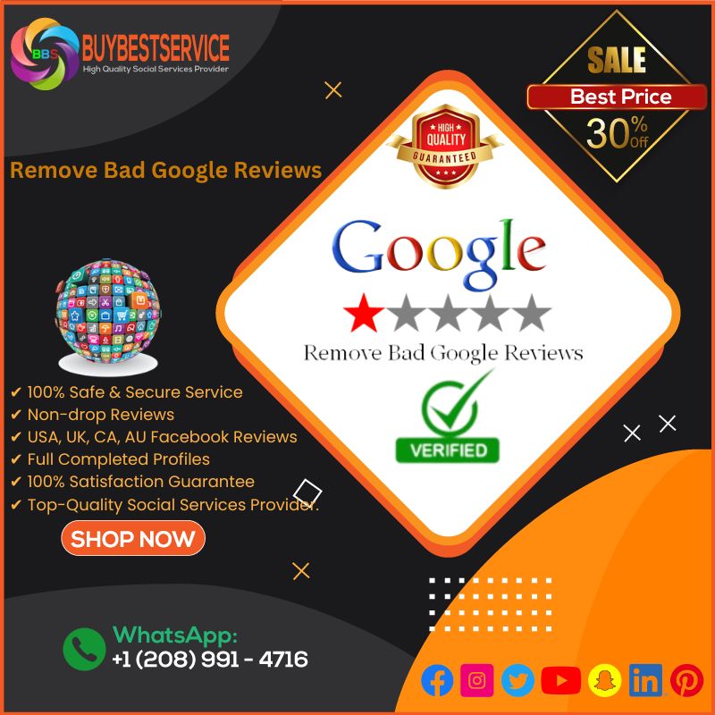 Remove Bad Google Reviews - Remove bad reviews from Google