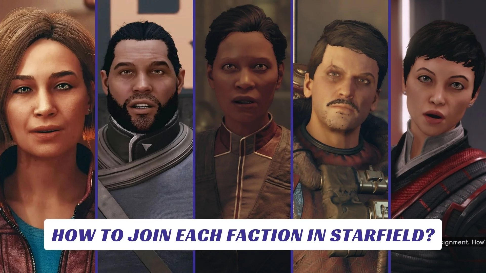 How To Join Each Faction In Starfield? - Lawod