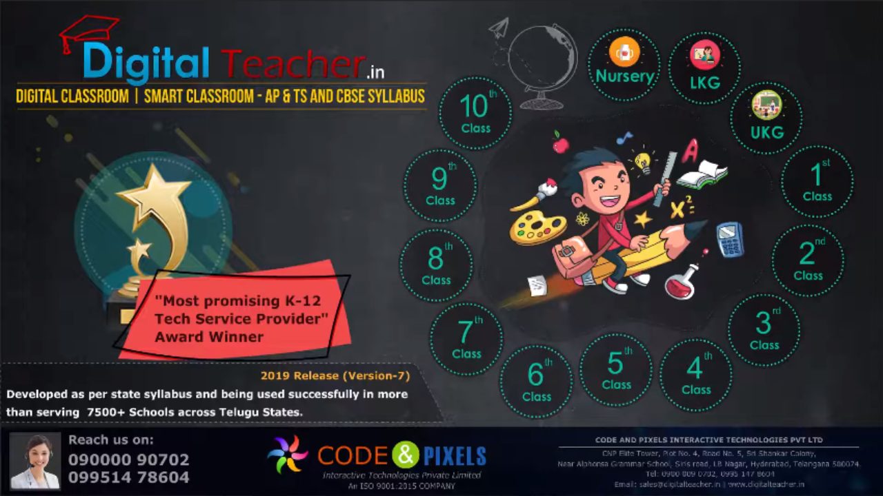 TS Board 7th Class Syllabus for All Subjects -Digital Teacher - Digital Teacher