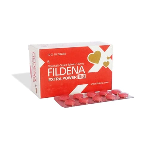 Fildena 150 Mg Extra Power Sildenafil Tablets Online